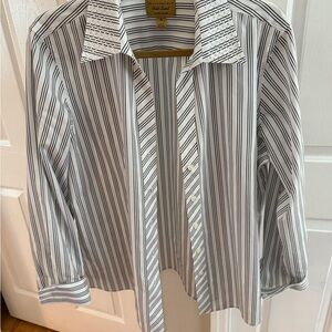 Investments Gold Label Non-Iron Striped Shirt